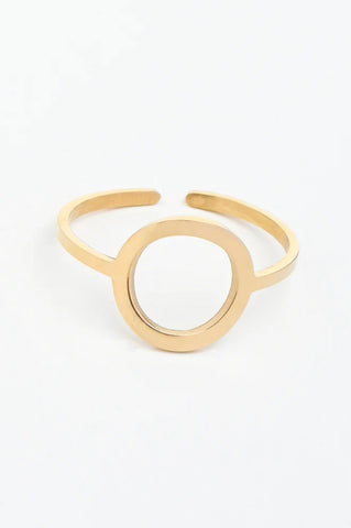 Full Circle Gold Ring