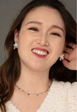 Hope in Bloom Silver & Pearl Earrings
