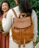 The Tassel Leather Backpack