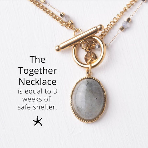 Together Double Chain Necklace