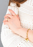 With Love Gold Heart Ring