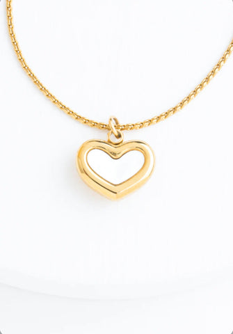 Simply Treasured Heart Necklace