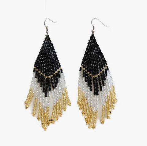 Caviar Beaded Earrings