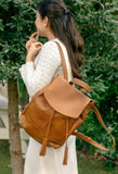 The Tassel Leather Backpack