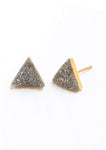 Gemini Druzy Studs
