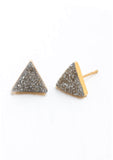 Gemini Druzy Studs