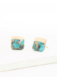 Resilience Turquoise Studs