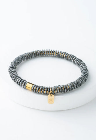 Inspired Black and White Bracelet