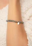 Inspired Black and White Bracelet