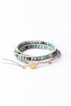 Joy Turquoise Wrap Bracelet