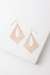 Everly; Gold Filigree Dangle Earrings