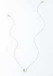 Alexis Silver Heart Necklace