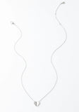Alexis Silver Heart Necklace