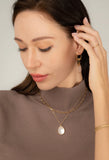 Holly Layered Mother of Pearl Necklace