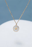 Mother of Pearl Starfish Necklace