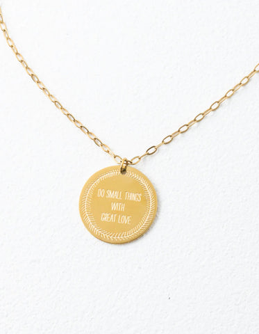 With Great Love Necklace