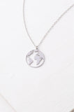 Silver World Necklace