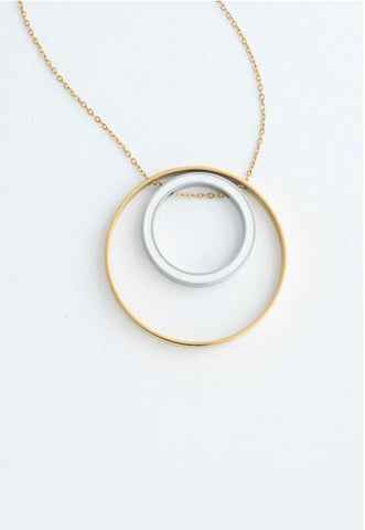 Circles of Hope Long Necklace