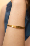 Love is Kind Gold Cuff Bracelet