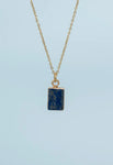 In the Clouds Lapis Necklace