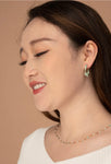 With a Twist Mint Hoops