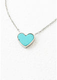 Bay Turquoise Heart Necklace