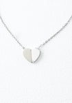 Alexis Silver Heart Necklace