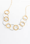 Perfectly Poised Mixed Metal Necklace