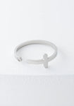 Magdalene Silver Cross Ring