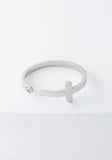 Magdalene Silver Cross Ring