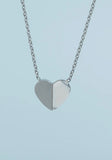 Alexis Silver Heart Necklace