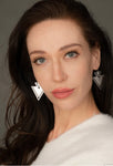 CiCi Silver Geometric Earrings