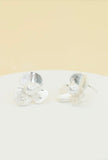 Perennial Silver & Pearl Bloom Earrings