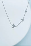 Silver Sparrows Necklace