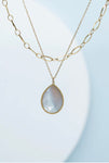 Holly Layered Mother of Pearl Necklace