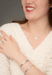 Magdalene Silver Cross Ring