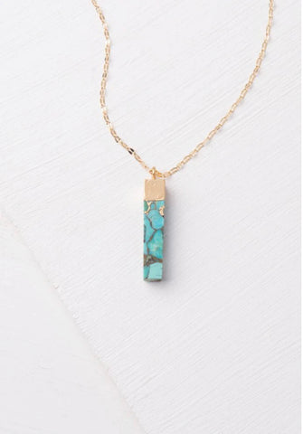 Turquoise Pendant Necklace