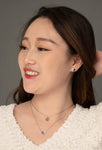 Alexis Silver Heart Necklace