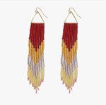 Cornucopia Vista Embera Beaded Earrings