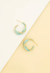 With a Twist Mint Hoops